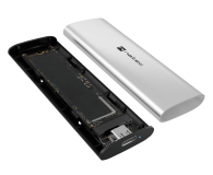 Natec RHINO M.2 NVME LITE USB-C 3.2 GEN 2 ARCTIC SILVER - 1574547 - zdjęcie 4